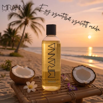 Miranna masszázsolaj - Kókusz 250ml